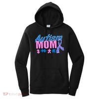 Autism Mom Awareness Ribbon Women's Hoodie thumb 0