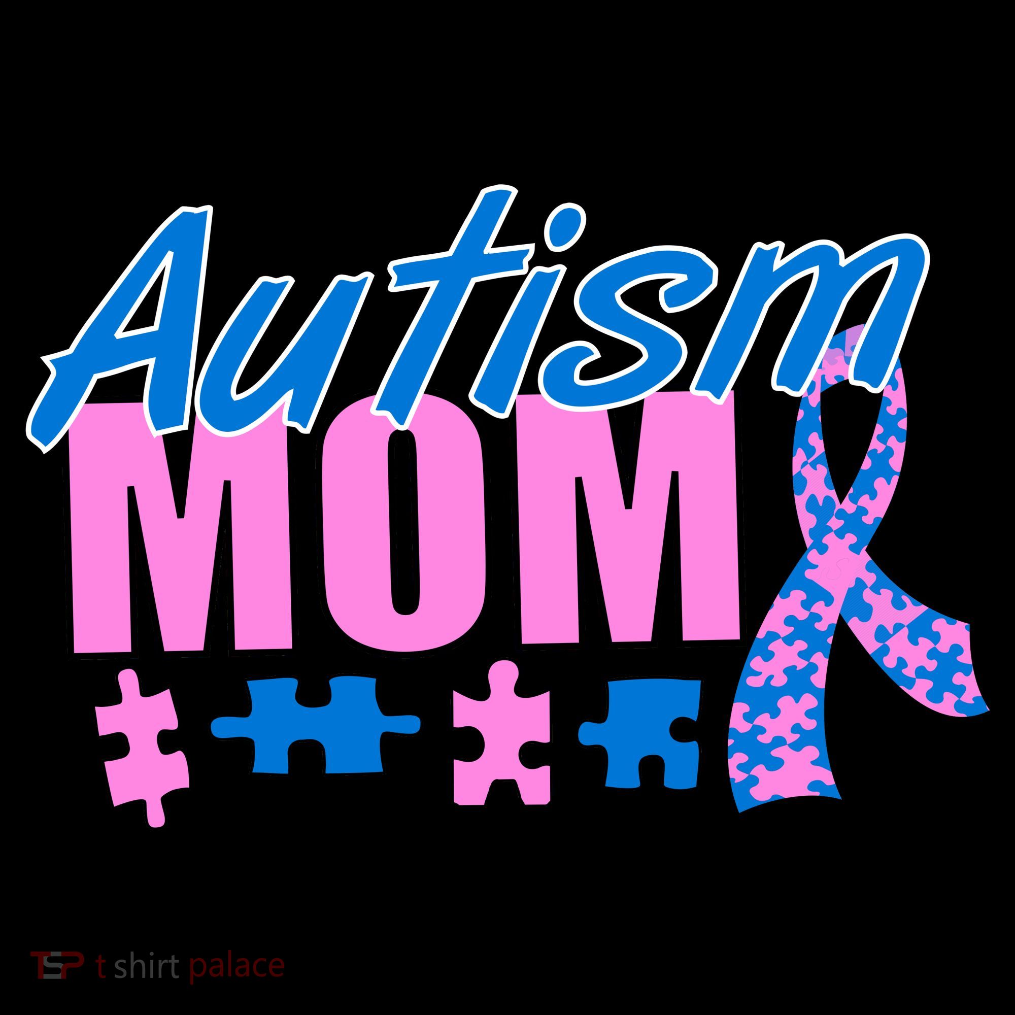 Autism Mom Awareness Ribbon Mousepad