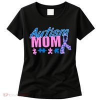 Autism Mom Awareness Ribbon Women's T-Shirt thumb 0