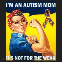 Autism Mom It's Not For The Weak Women's Sweatshirt thumb 2