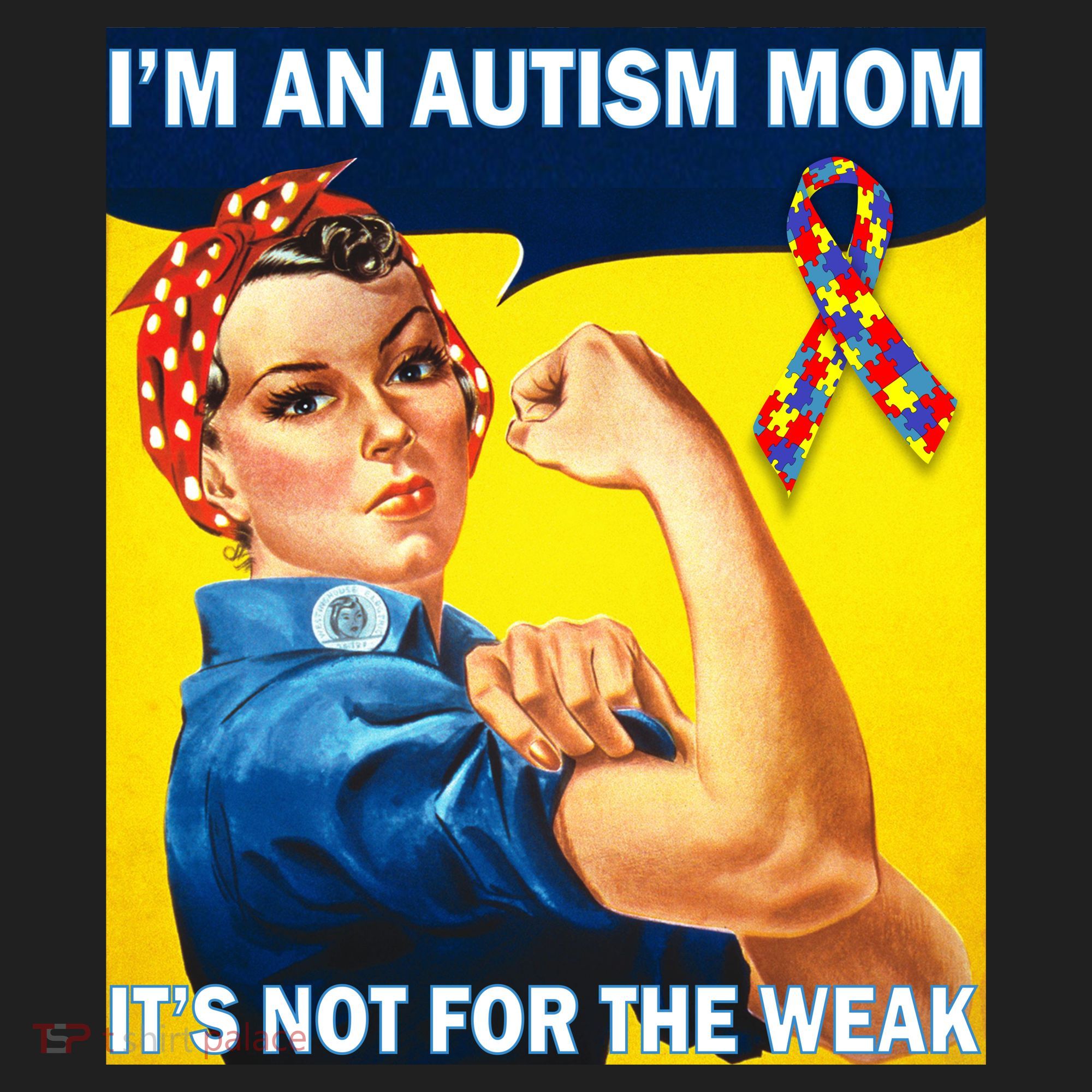 Autism Mom It's Not For The Weak Beanie