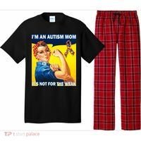 Autism Mom It's Not For The Weak Pajama Set thumb 0