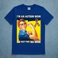 Autism Mom It's Not For The Weak T-Shirt thumb 5