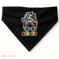 Autism Mom Life USA-Made Doggie Bandana thumb 0