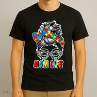 Autism Mom Life T-Shirt thumb 3