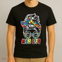 Autism Mom Life T-Shirt thumb 3