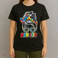 Autism Mom Life T-Shirt thumb 4