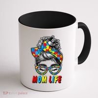 Autism Mom Life Coffee Mug thumb 1