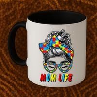 Autism Mom Life Coffee Mug thumb 2