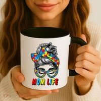 Autism Mom Life Coffee Mug thumb 3