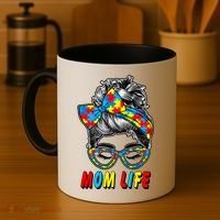 Autism Mom Life Coffee Mug thumb 4