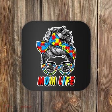 Autism Mom Life Coaster