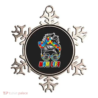 Autism Mom Life Ornament