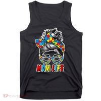 Autism Mom Life Tank Top thumb 0