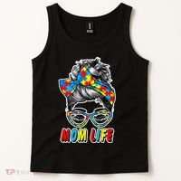 Autism Mom Life Tank Top thumb 2