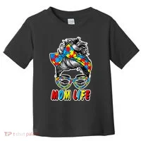 Autism Mom Life Toddler T-Shirt thumb 0