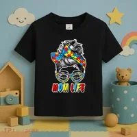 Autism Mom Life Toddler T-Shirt thumb 3