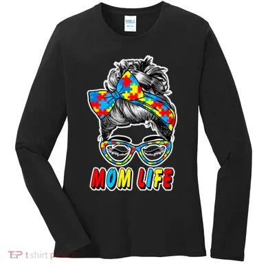 Autism Mom Life Women's Long Sleeve Shirt
