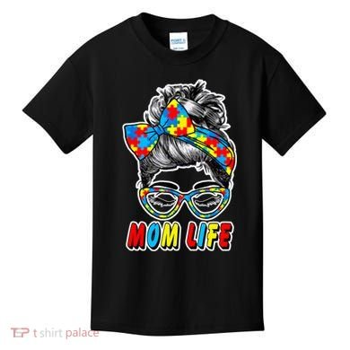 Autism Mom Life Kids T-Shirt
