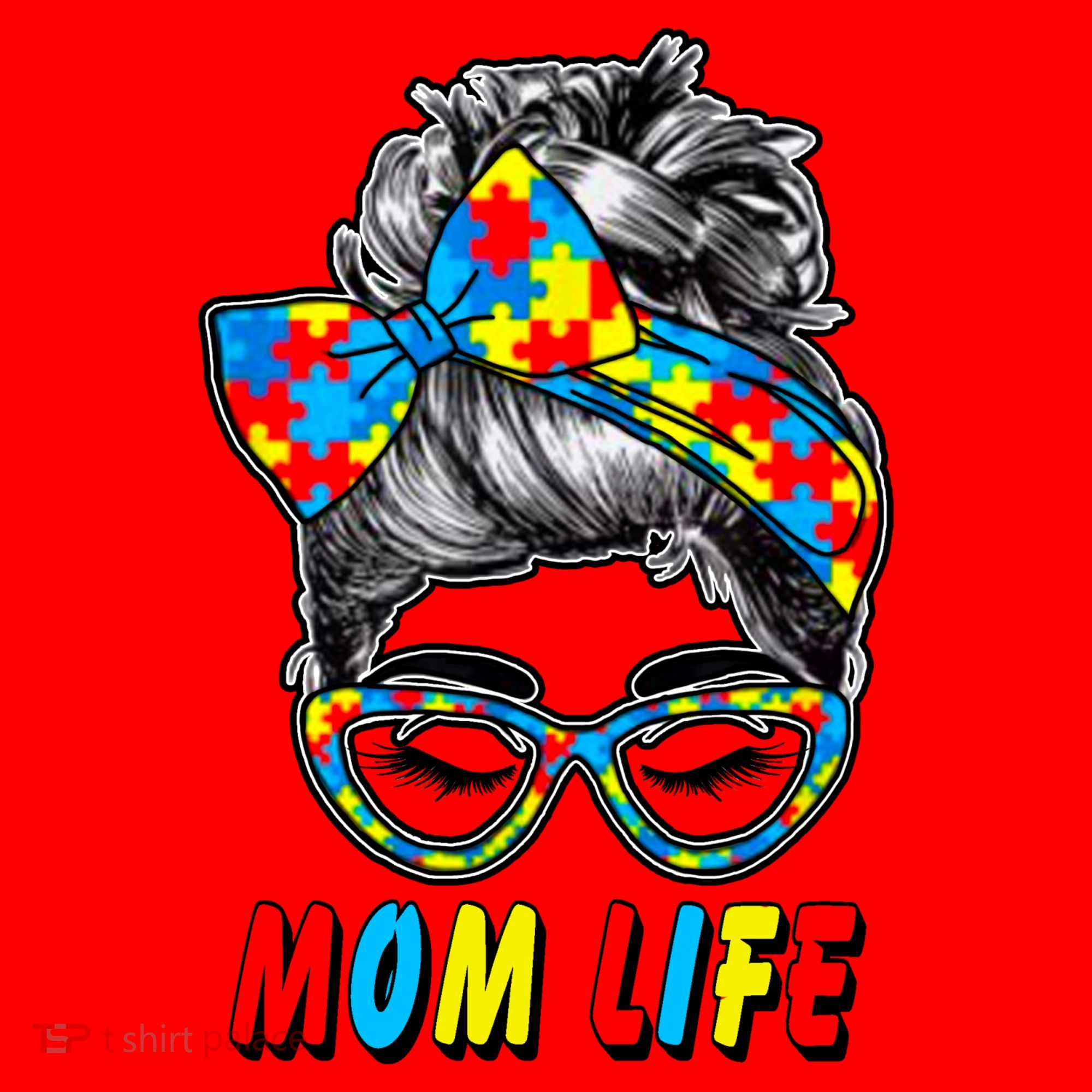 Autism Mom Life Santa Hat