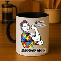 Autism Mom Unbreakable Coffee Mug thumb 4