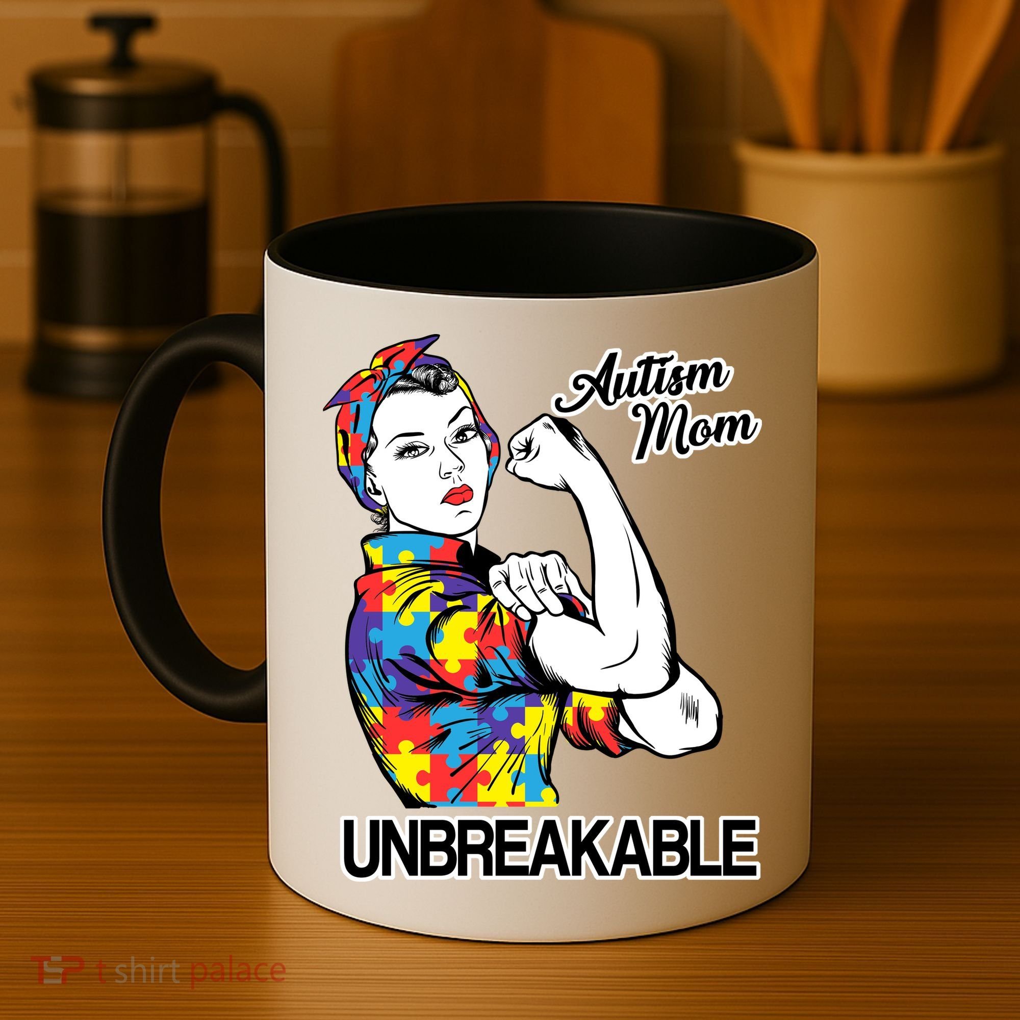 Autism Mom Unbreakable Coffee Mug