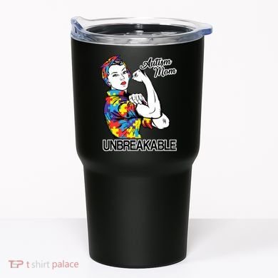 Autism Mom Unbreakable Tumbler
