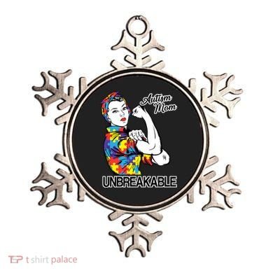 Autism Mom Unbreakable Ornament