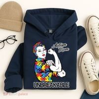 Autism Mom Unbreakable Hoodie thumb 4