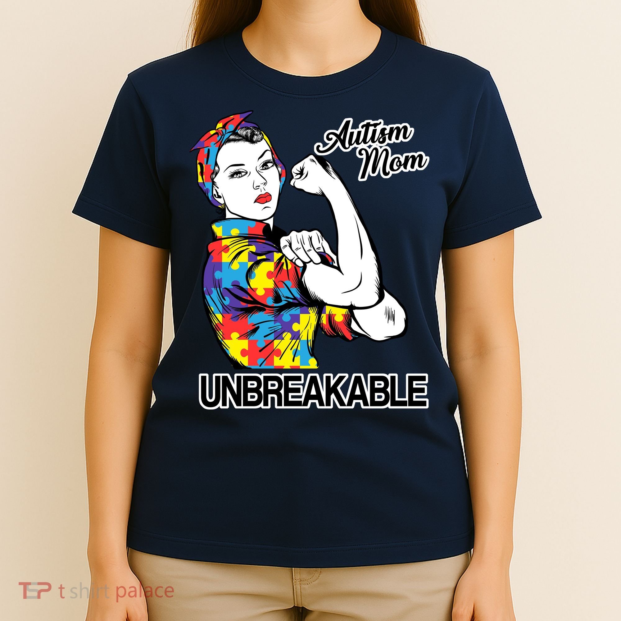 Autism Mom Unbreakable T-Shirt