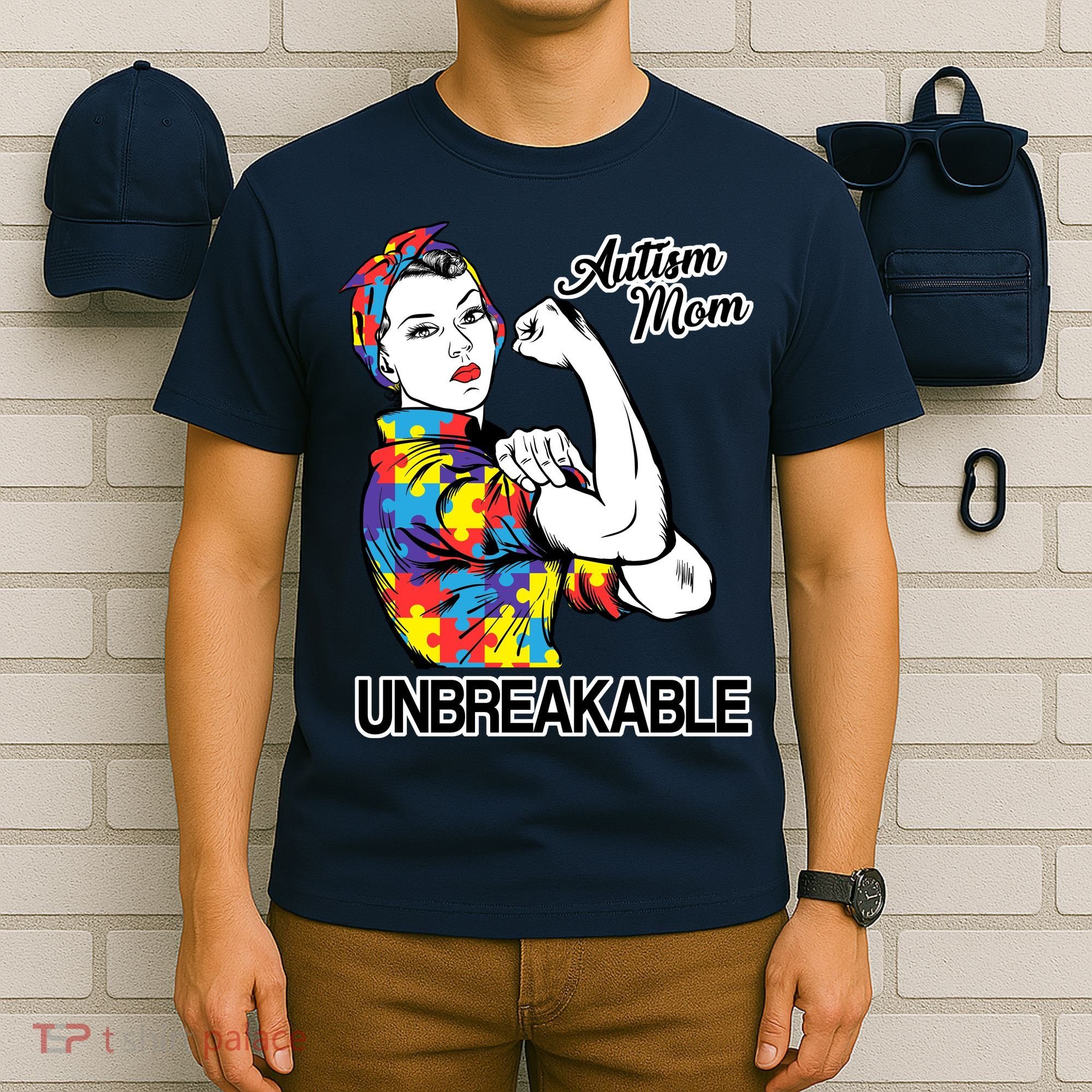 Autism Mom Unbreakable T-Shirt