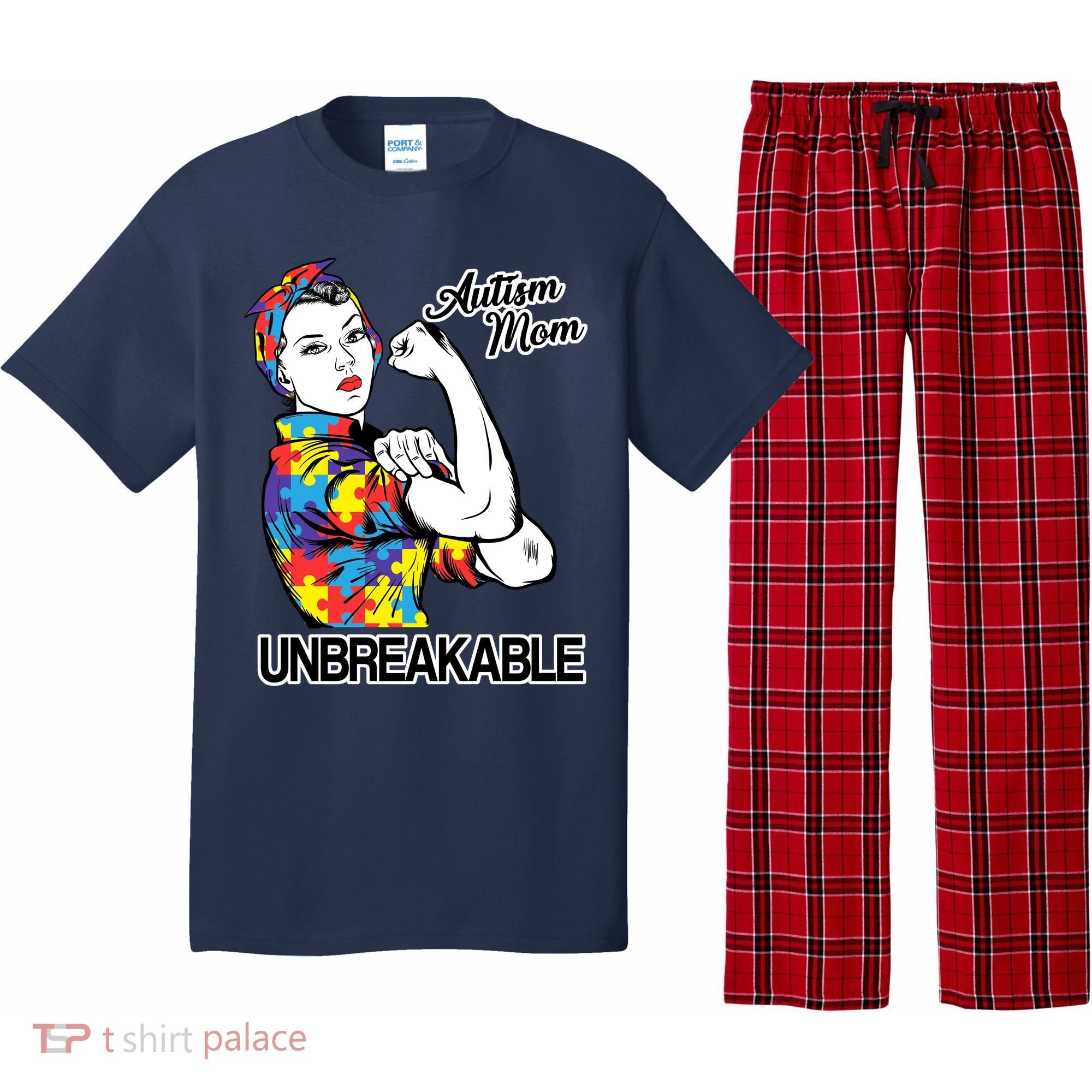 Autism Mom Unbreakable Pajama Set