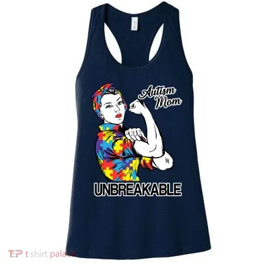 Autism Mom Unbreakable Women's Tank Top