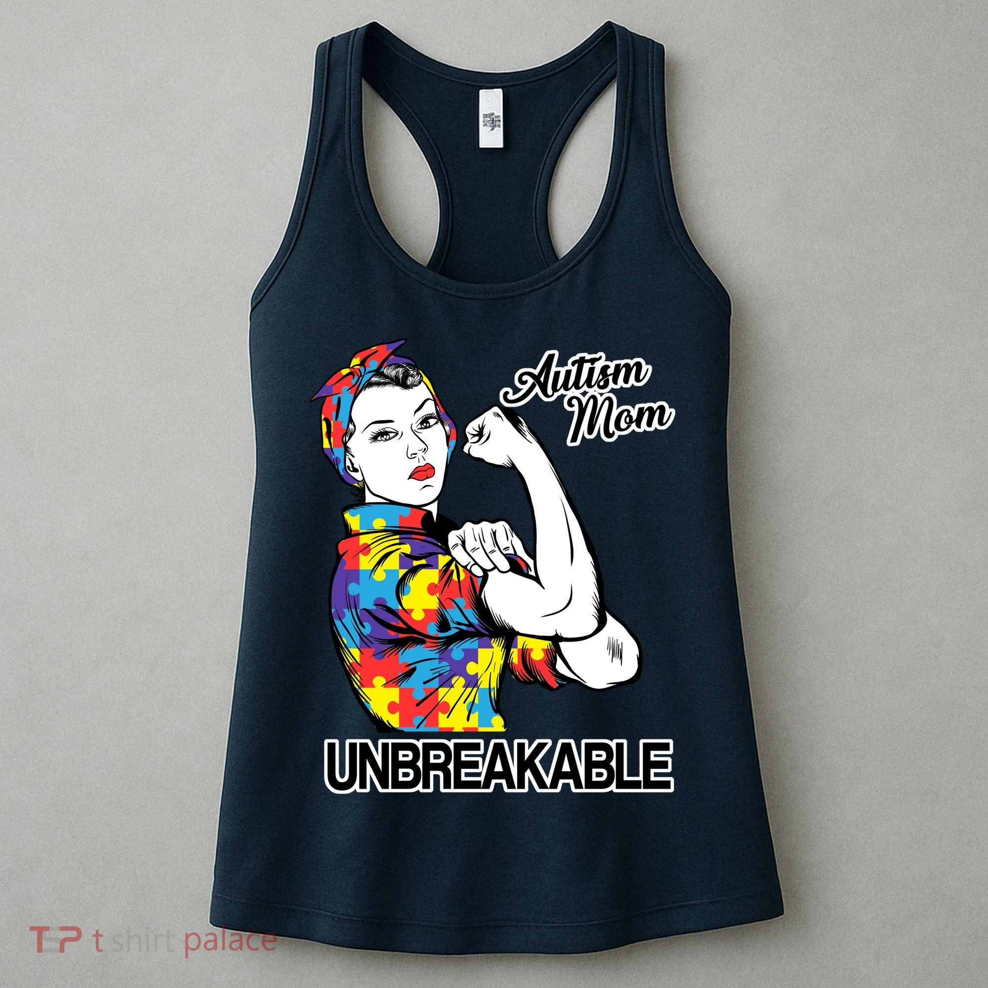 Autism Mom Unbreakable Women's Tank Top