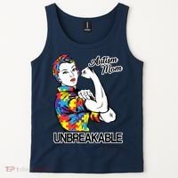Autism Mom Unbreakable Tank Top thumb 2