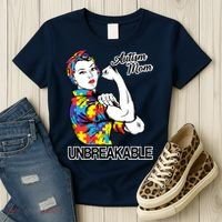 Autism Mom Unbreakable Women's T-Shirt thumb 3