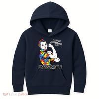 Autism Mom Unbreakable Kids Hoodie thumb 0