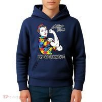 Autism Mom Unbreakable Kids Hoodie thumb 4