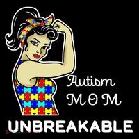 Autism Mom Unbreakable Puzzle Pieces Bucket Hat thumb 4