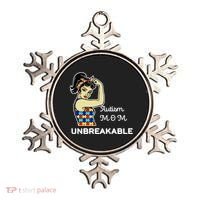 Autism Mom Unbreakable Puzzle Pieces Ornament thumb 0