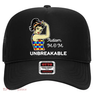 Autism Mom Unbreakable Puzzle Pieces Hat
