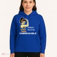Autism Mom Unbreakable Puzzle Pieces Hoodie thumb 5