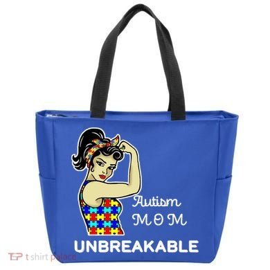 Autism Mom Unbreakable Puzzle Pieces Tote Bag