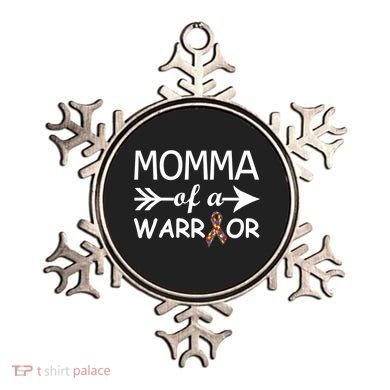 Autism Momma of a Warrior Ornament