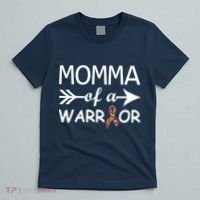 Autism Momma of a Warrior T-Shirt thumb 5