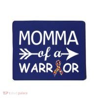 Autism Momma of a Warrior Mousepad thumb 0