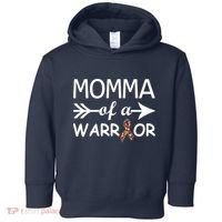 Autism Momma of a Warrior Toddler Hoodie thumb 0