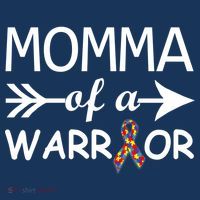 Autism Momma of a Warrior Toddler Hoodie thumb 2