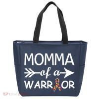 Autism Momma of a Warrior Tote Bag thumb 0