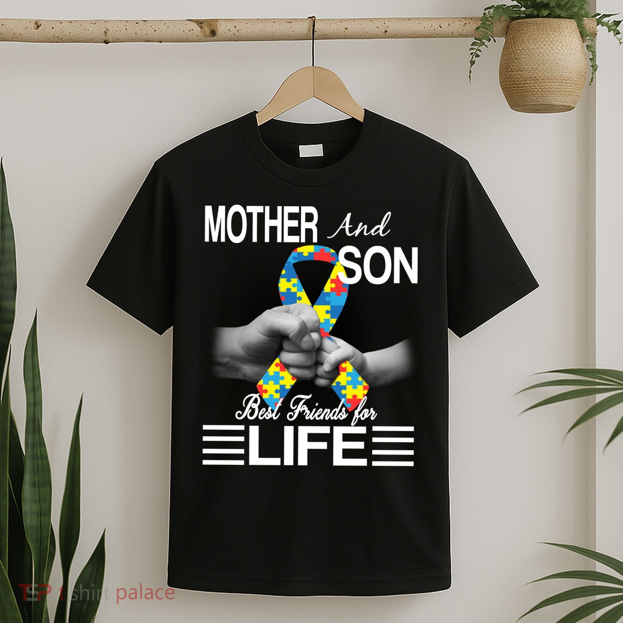 Autism Mother And Son Best Friends For Life T-Shirt